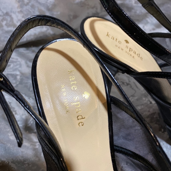 Kate Spade Black Patent Leather High Heels - Picture 5 of 13